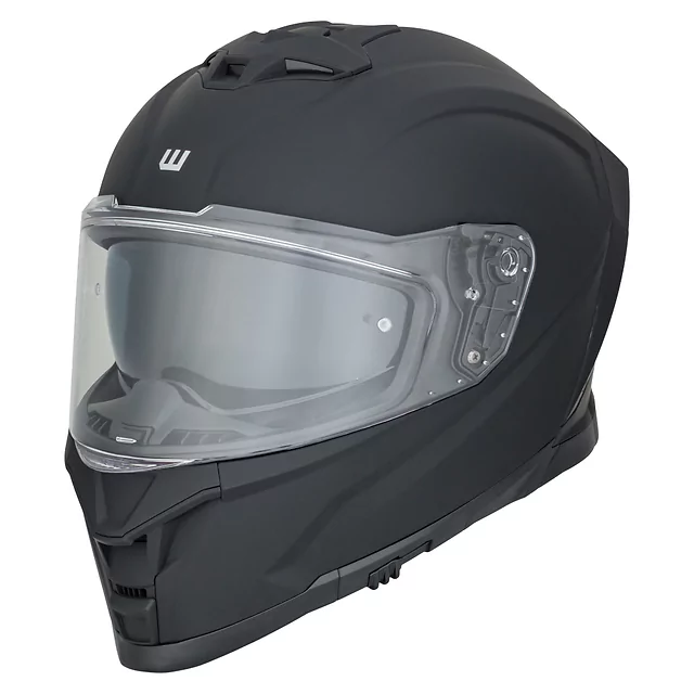 Kask motocyklowy integralny W-TEC Nexwor ∙ homologacja ece 22.06 ∙ wizjer pinlock ∙ blenda przeciwsłoneczna ∙ wentylacja - Czarny matowy