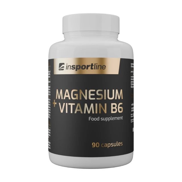 MAGNEZ inSPORTline + WITAMINA B6 90 kapsułek