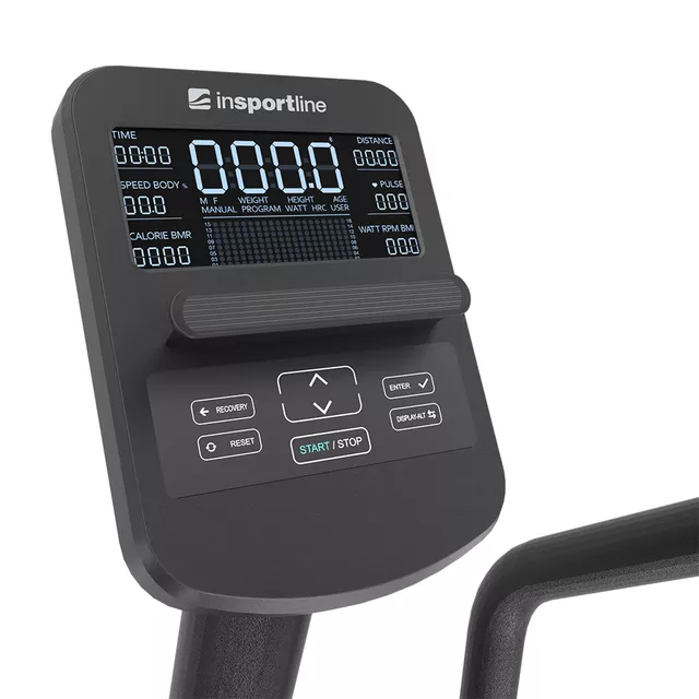 Poziomy rower treningowy inSPORTline ZenSeat 100 ∙ 2w1 ∙ elektromagnetyczny ∙ rehabilitacyjny ∙ 25 programów ∙ 16 poziomów oporu ∙ stabilny ∙ Bluetooth