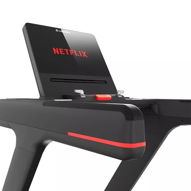 Profesjonalna bieżnia elektryczna inSPORTline Velocer Run ∙ silnik AC 6 KM ∙ prędkość do 25 km/h ∙ nośność 180 kg ∙ nachylenie 15 poziomów ∙ aplikacje Zwift/Kinomap ∙ Wi-Fi ∙ dotykowy ekran