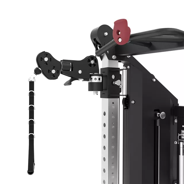 Profesjonalna wielofunkcyjna brama do ćwiczeń inSPORTline CC550 ∙ podwójne koła pasowe ∙ 180 kg ∙ 6 uchwytów ∙ przechowywanie akcesoriów ∙ trening 360°