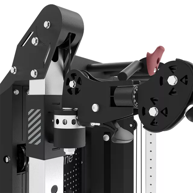 Profesjonalna wielofunkcyjna brama do ćwiczeń inSPORTline CC550 ∙ podwójne koła pasowe ∙ 180 kg ∙ 6 uchwytów ∙ przechowywanie akcesoriów ∙ trening 360°