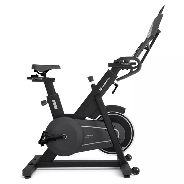 Rower spinningowy inSPORTline ZenRoute 300 ∙ wysoka nośność ∙ opór magnetyczny ∙ 32 poziomy ∙ aplikacje Zwift/Kinomap