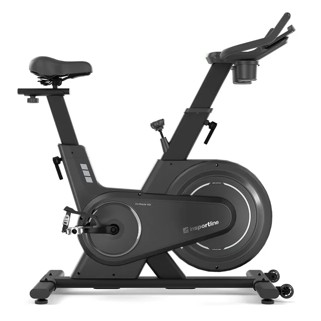 Rower spinningowy inSPORTline ZenRoute 100 ∙ cichy ∙ magnetyczny ∙ regulowany ∙ z optycznym czujnikiem tętna ∙ bluetooth do aplikacji