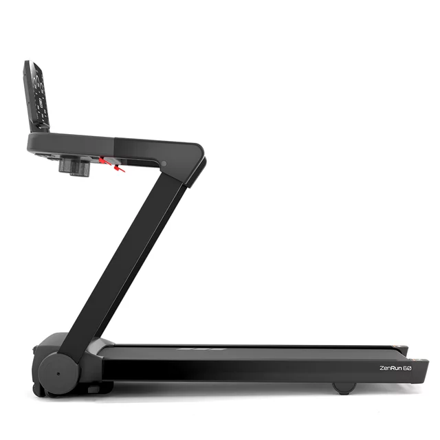 Bieżnia elektryczna z lustrem inSPORTline ZenRun 60 ∙ składana ∙ 22 km/h ∙ nośność 150 kg ∙ 4 KM ∙ HRC ∙ Zwift/Kinomap