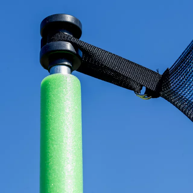 Trampolina z pełnym wyposażeniem inSPORTline Irbiso 427 cm