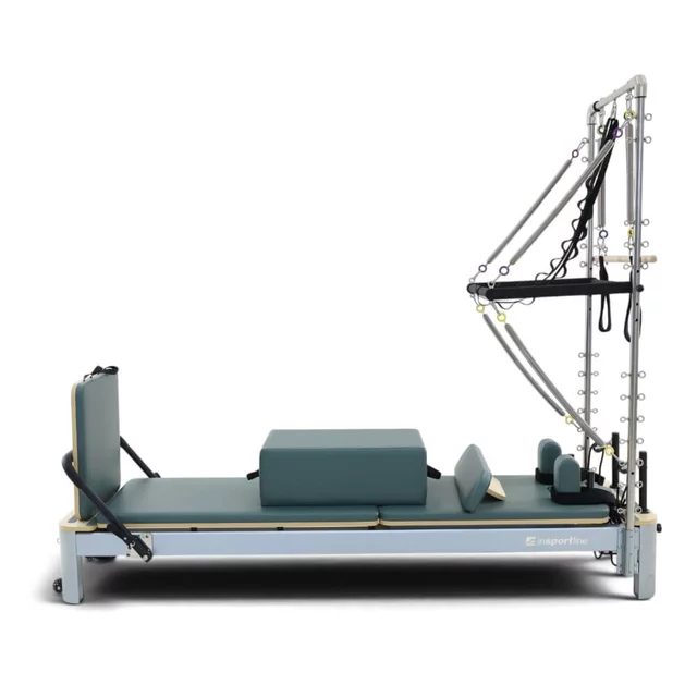 Drążek push-through do wieży do reformera Pilates inSPORTline Oquiler ∙ antypoślizgowy ∙ 2 trzpienie mocujące