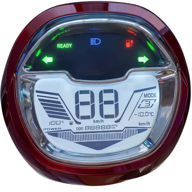 Skuter elektryczny W-TEC E-Greta II 12Ah 18" ∙ silnik 350 W ∙ zasięg do 50 km ∙ nośność 120 kg ∙ akumulator 15 Ah - Czarny