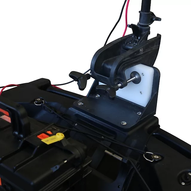 Silnik zaburtowy elektryczny inSPORTline A43 ∙ siła ciągu 55 lb ∙ moc 636 W ∙ 12 V ∙ teleskopowy rumpel ∙ wskaźnik LED