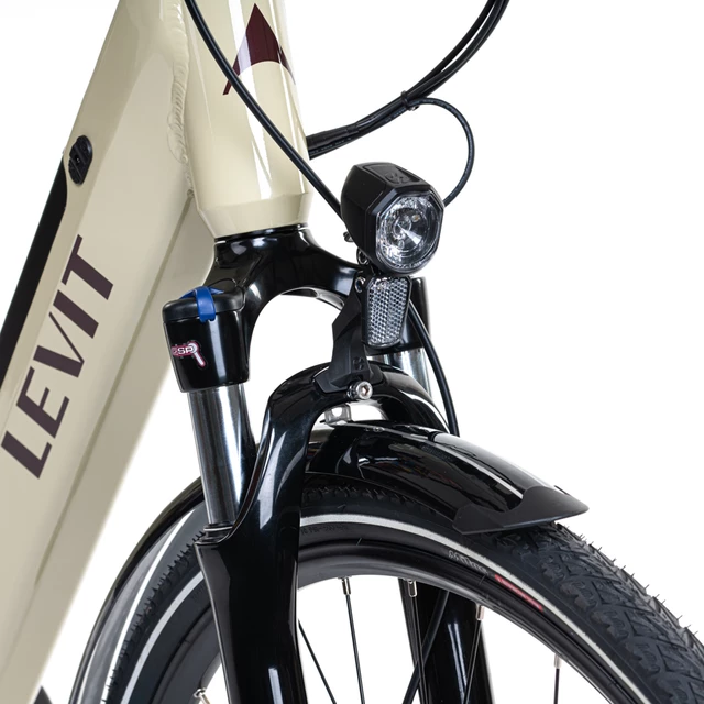 Miejski rower elektryczny Levit Musca Urban MX 468 28" - Latte