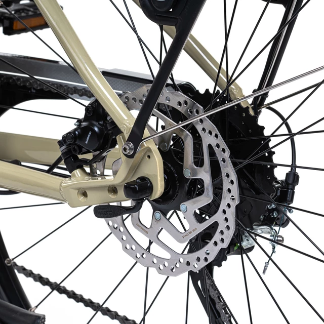 Miejski rower elektryczny Levit Musca Urban MX 468 28" - Latte