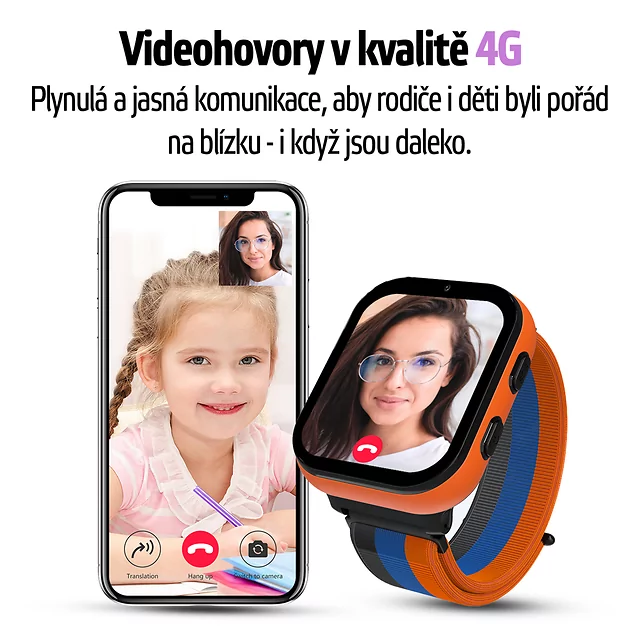 Smartwatch dziecięcy inSPORTline Cubbio ∙ wymienne ramki ∙ śledzenie GPS ∙ przycisk SOS ∙ połączenia głosowe ∙ IP 67 ∙ karta SIM
