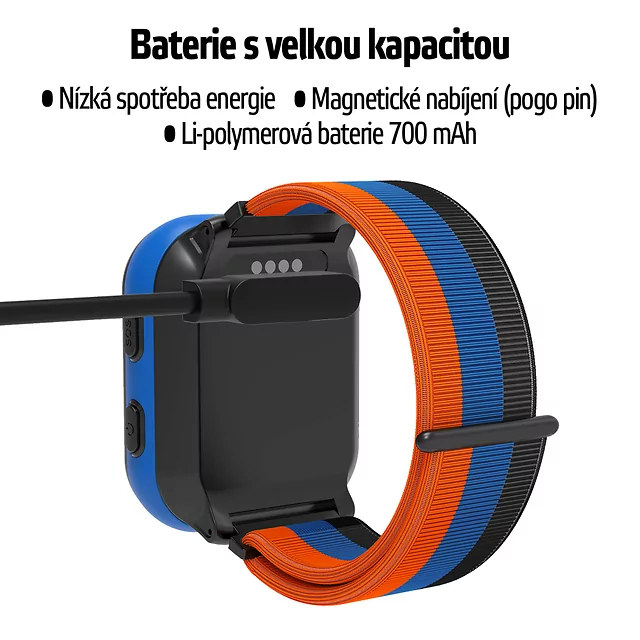 Smartwatch dziecięcy inSPORTline Cubbio ∙ wymienne ramki ∙ śledzenie GPS ∙ przycisk SOS ∙ połączenia głosowe ∙ IP 67 ∙ karta SIM