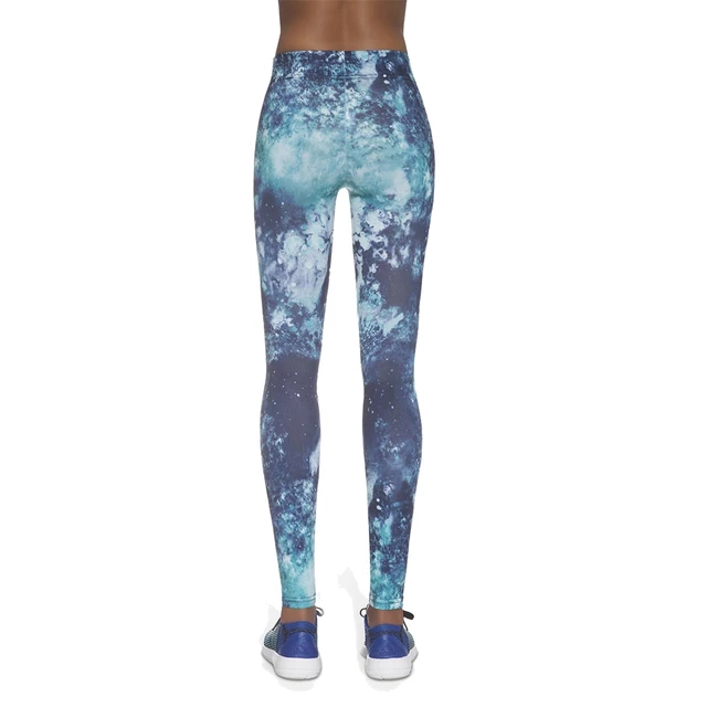 Damskie sportowe legginsy BAS BLACK Laguna - Niebieski