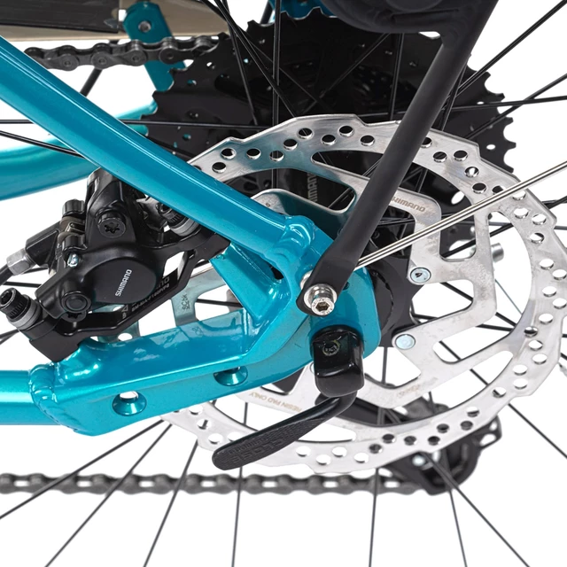 Miejski rower elektryczny Levit Musca Urban MX Lowstep 630 28" - Turquoise pearl