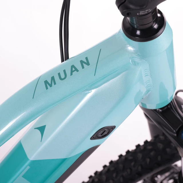 Górski rower elektryczny Levit Muan BF3 Midstep 630 27,5" - Mint Pearl