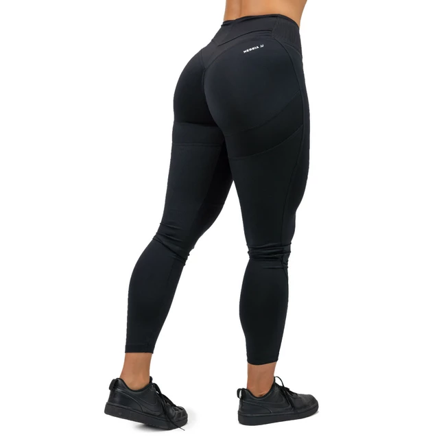 Legginsy modelujące z wysokim stanem Nebbia GLUTE PUMP 247 - Jasny fiolet
