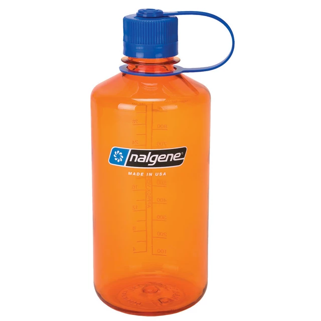 Butelka NALGENE Narrow Mouth 1l - Zielony pstrąg 32 NM - Pomarańczowy 32 NM