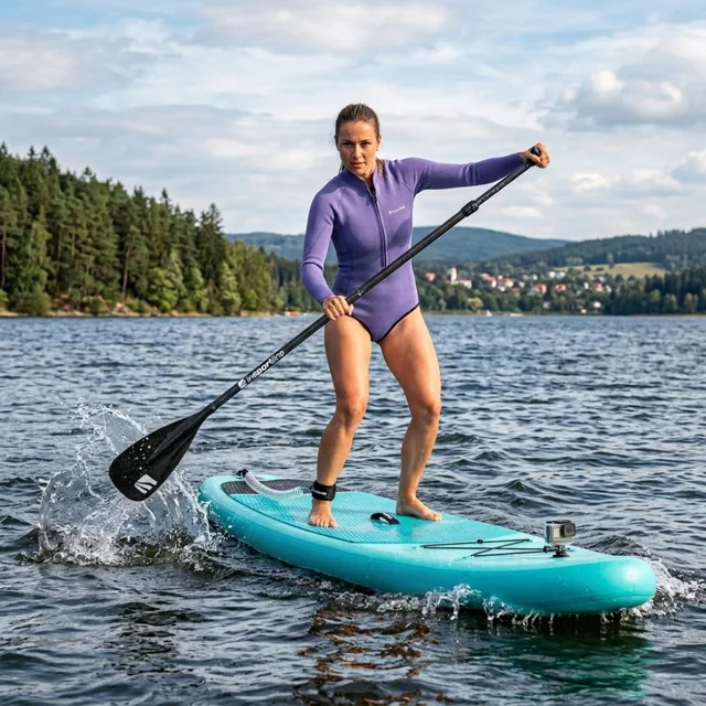Damskie body neoprenowe komplet z długim rękawem pianka inSPORTline Narona ∙ 3 mm ∙ neopren SBR ∙ zamek YKK ∙ płaskie szwy
