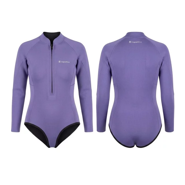Damskie body neoprenowe komplet z długim rękawem pianka inSPORTline Narona ∙ 3 mm ∙ neopren SBR ∙ zamek YKK ∙ płaskie szwy