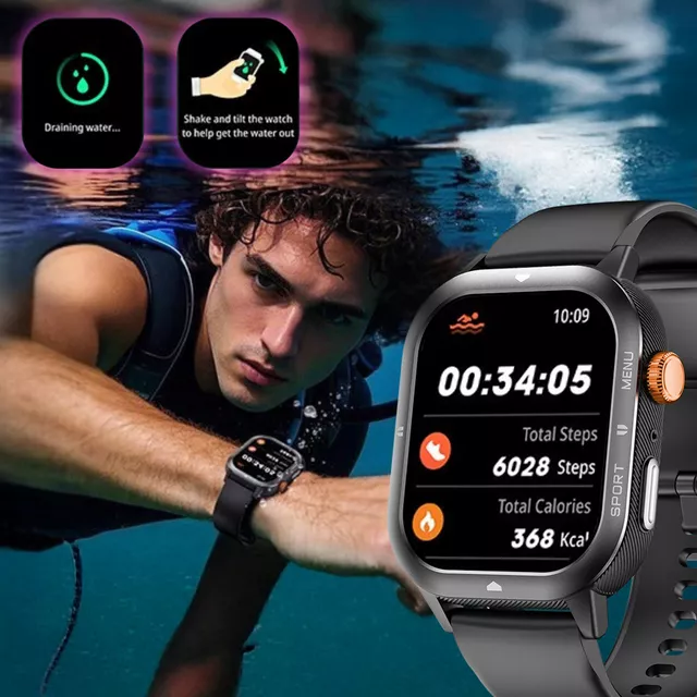 Smartwatch sportowy inSPORTline Gradana ∙ 100+ trybów sportowych ∙ bateria do 25 dni ∙ monitorowanie zdrowia ∙ asystent AI  ∙ wodoodporny