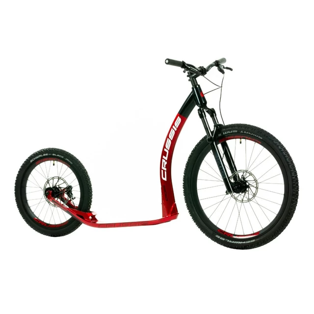 Hulajnoga Crussis Cross 9.2-2 czerwono-czarna 27,5/20"