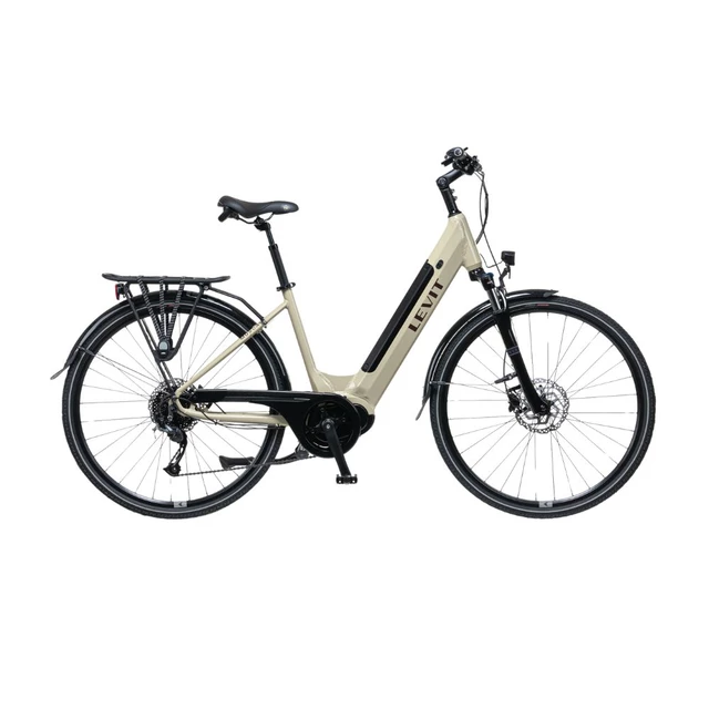 Miejski rower elektryczny Levit Musca Urban MX 468 28" - Latte - Latte