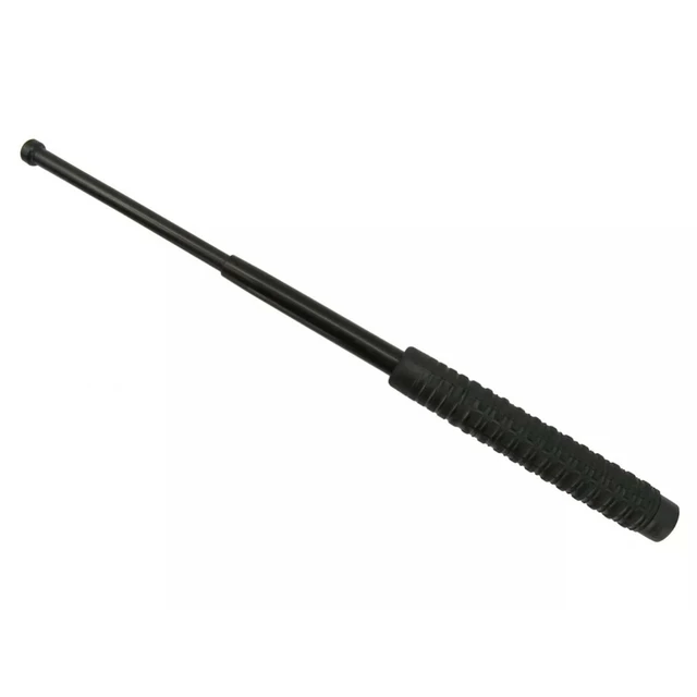 Teleskopowa pałka do samoobrony 18" hartowana, czarna