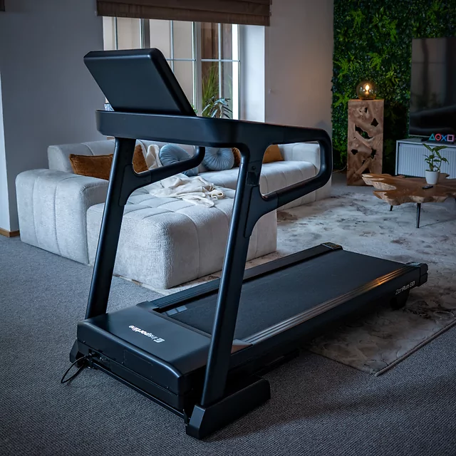 Profesjonalna bieżnia elektryczna inSPORTline ZenRun 80 ∙ składana ∙ nośność 150 kg ∙ 52 programy ∙ 22 km/h ∙ dotykowy  ekran 10,1" ∙ Bluetooth
