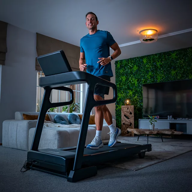 Profesjonalna bieżnia elektryczna inSPORTline ZenRun 80 ∙ składana ∙ nośność 150 kg ∙ 52 programy ∙ 22 km/h ∙ dotykowy  ekran 10,1" ∙ Bluetooth