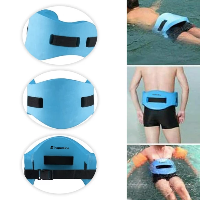 Pas wypornościowy do nauki pływania inSPORTline SwimBelt