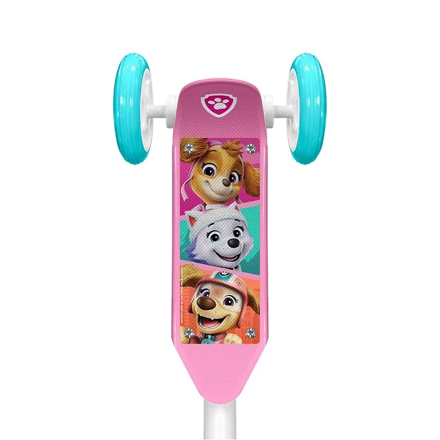Hulajnoga trójkołowa dziecięca inSPORTline Paw Patrol Girl ∙ nośność 20 kg ∙ waga 2,4 kg ∙ rama stalowa ∙ koła PVC ∙ motyw Psi Patrol