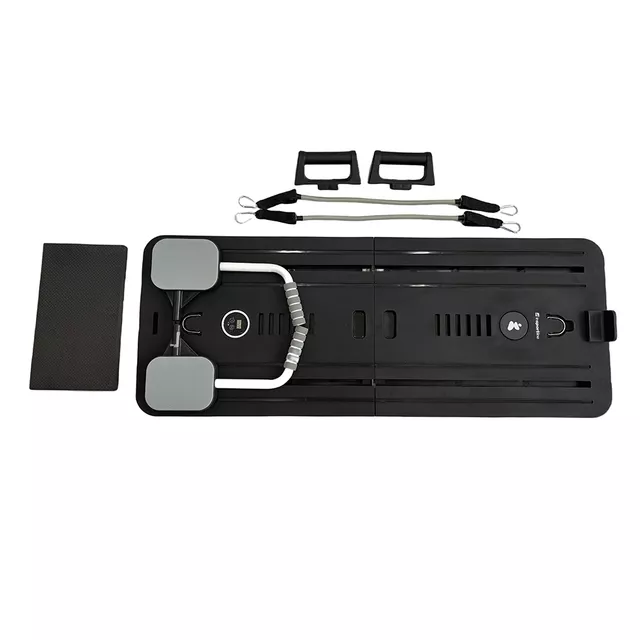 Deska do pilatesu inSPORTline Trancer Basic, antypoślizgowy, składana konstrukcja, wyjmowany wyświetlacz, podstawka na telefon