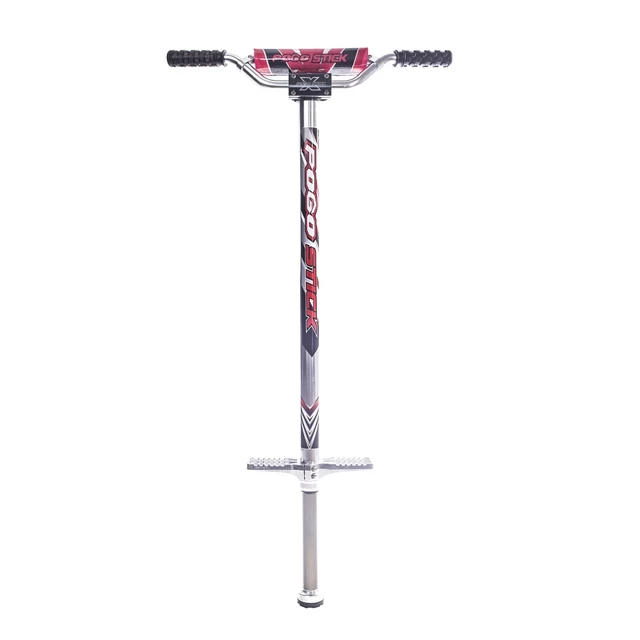 Drążek do skakania pogo Pogostick oryginalny - Czerwony - Czerwony