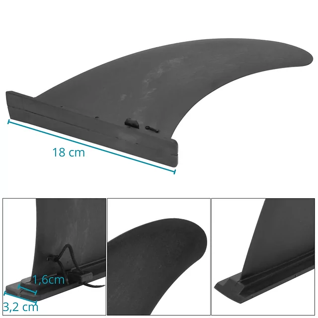 Główna płetwa do paddleboardu inSPORTline WaveTrip Fin 9"