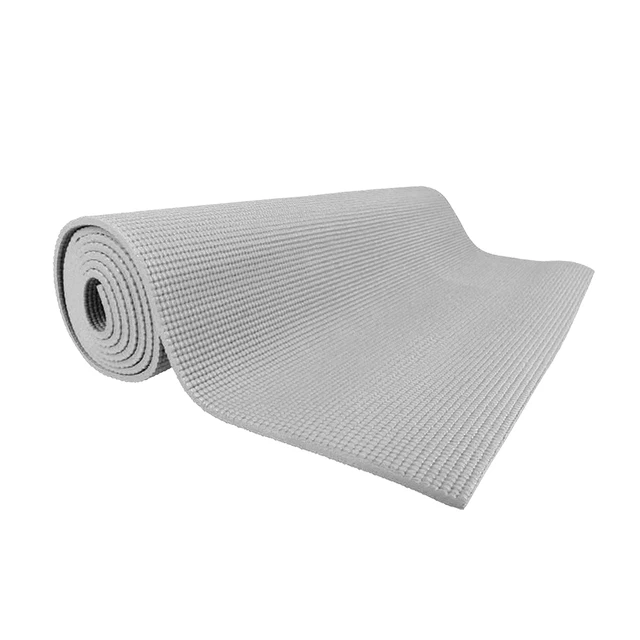 Mata do ćwiczeń JOGI inSPORTline Yoga 173x60x0,5 cm - Szary - Szary