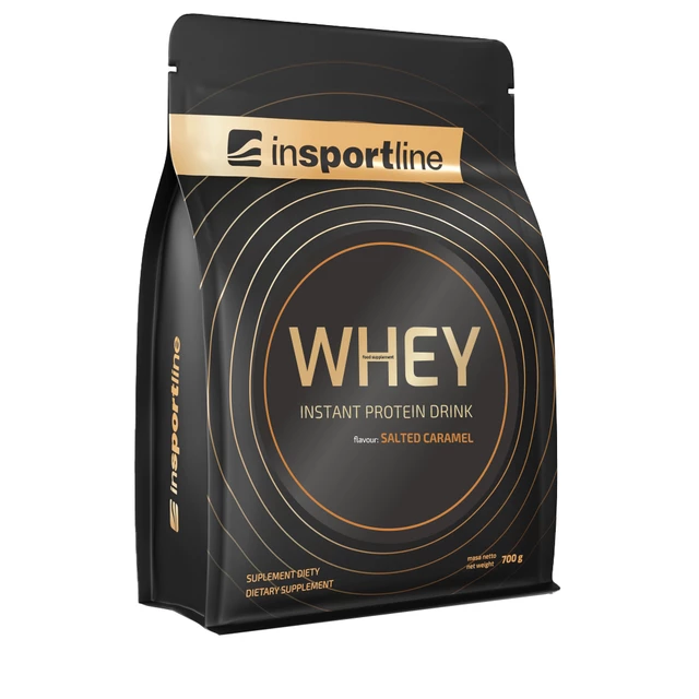 Białko serwatkowe inSPORTline WHEY / WPC Protein 700g - słony karmel
