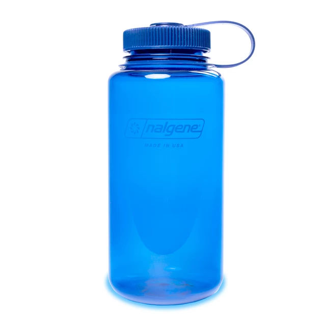 Butelka na wodę bidon NALGENE Wide Mouth Sustain 1l - Jade - Dżinsowy