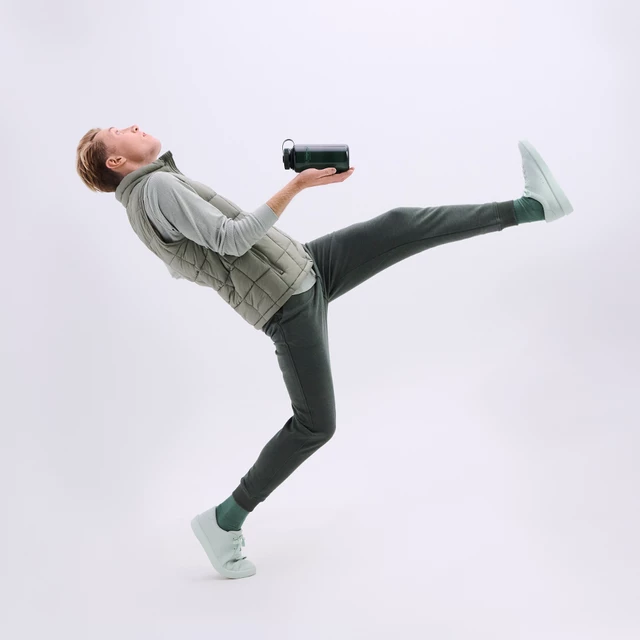 Butelka na wodę bidon NALGENE Wide Mouth Sustain 1l - Jade