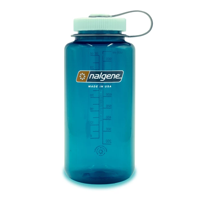 Butelka na wodę bidon NALGENE Wide Mouth Sustain 1l - Jade - Zielony pstrąg 32 NM