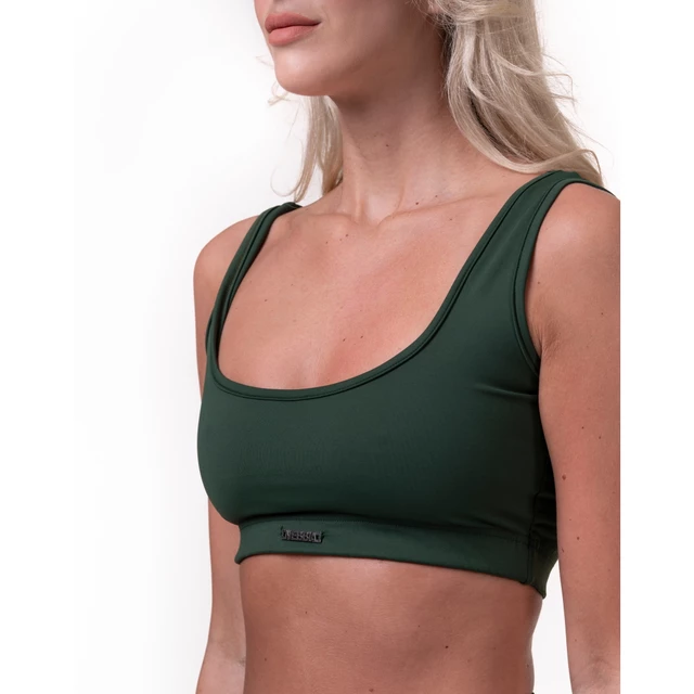 Top damski biustonosz Nebbia Miami Sporty Bralette 554 - Ciemny zielony
