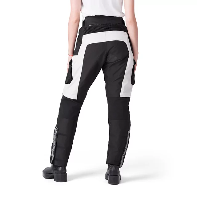 Damskie spodnie motocyklowe W-TEC Warao Lady ∙ ochraniacze ce ∙ membrana klimatyczna ∙ airvent ∙ wypinane ocieplenie - Czarny-fluo