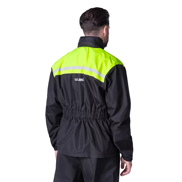 Kurtka motocyklowa przeciwdeszczowa W-TEC Rinstop ∙ wodoodporna ∙ odblaskowa Visionight ∙ ripstop ∙ mesh ∙ lekka kompaktowa