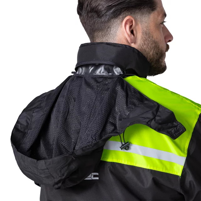 Kurtka motocyklowa przeciwdeszczowa W-TEC Rinstop ∙ wodoodporna ∙ odblaskowa Visionight ∙ ripstop ∙ mesh ∙ lekka kompaktowa