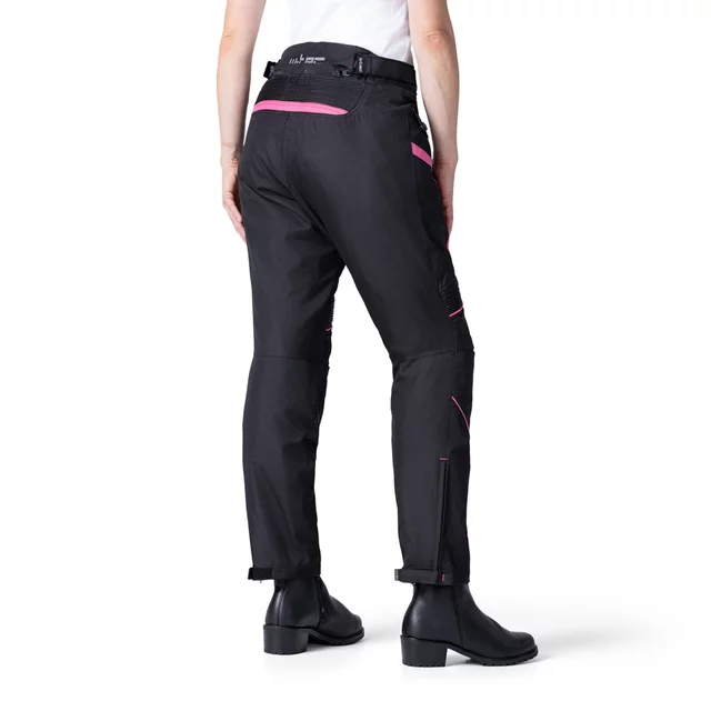 Damskie spodnie motocyklowe W-TEC Durmanes Lady - Czarno-różowy