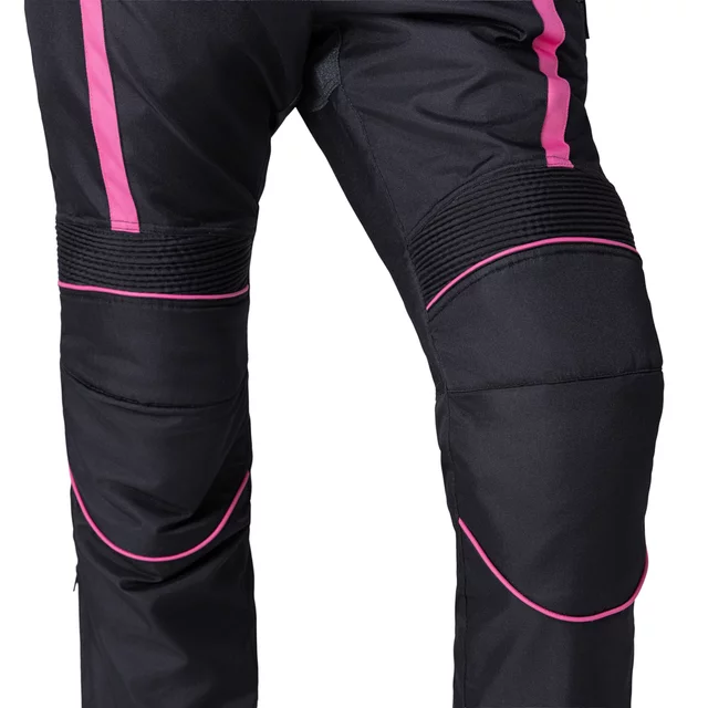 Damskie spodnie motocyklowe W-TEC Durmanes Lady - Czarno-różowy