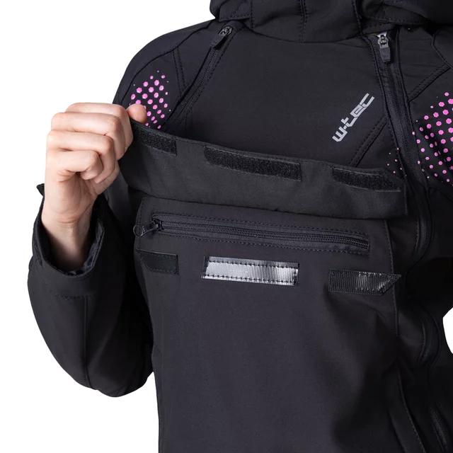 Damska kurtka motocyklowa W-TEC Annorack Lady ∙ wyjmowane ochraniacze CE ∙ system airvent ∙ odpinany kaptur ∙ elementy odblaskowe
