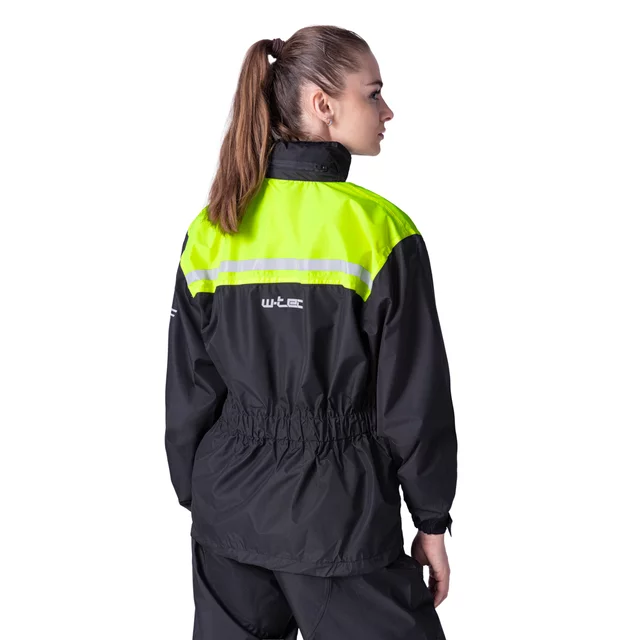 Kurtka motocyklowa przeciwdeszczowa W-TEC Rinstop ∙ wodoodporna ∙ odblaskowa Visionight ∙ ripstop ∙ mesh ∙ lekka kompaktowa