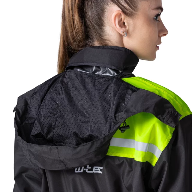 Kurtka motocyklowa przeciwdeszczowa W-TEC Rinstop ∙ wodoodporna ∙ odblaskowa Visionight ∙ ripstop ∙ mesh ∙ lekka kompaktowa