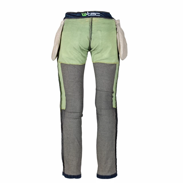 Damskie jeansowe spodnie motocyklowe W-TEC Kavec - Ciemny niebieski